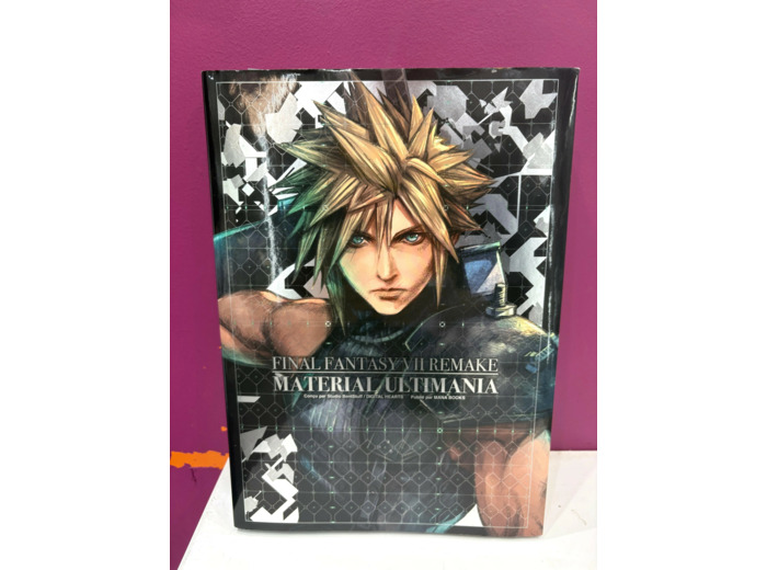 Livre Final Fantasy VII Remake - Material Ultimania