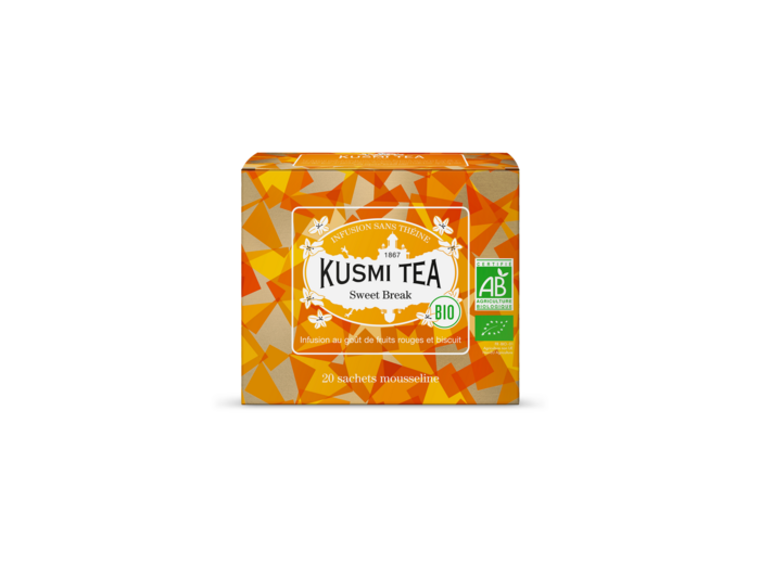 Infusions & Déthéinés Sweet Break Bio - Etui 20 sachets mousseline - 50 gr