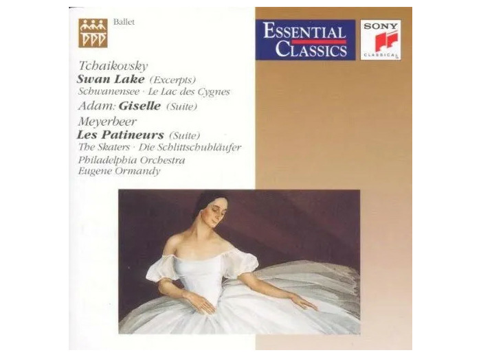 Cd Tchaikovsky Swan Lake, Adam Giselle, Meyerbeer Patineurs, Ormandy, Ovp