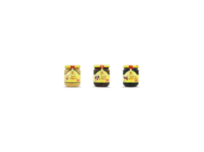Confits Traditionnels au Chaudron 3x250g Les Comtes de Provence
