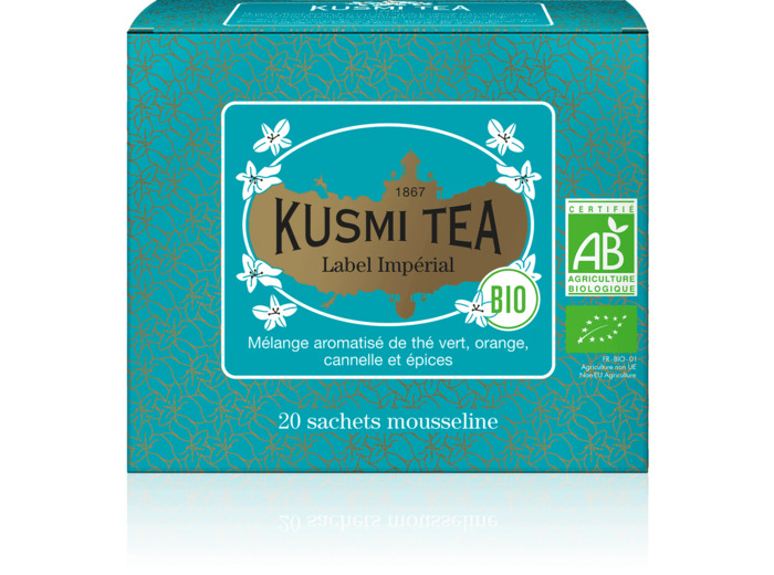 Mélanges Historiques Verts Label Impérial Bio - Etui 20 sachets mousseline - 40gr