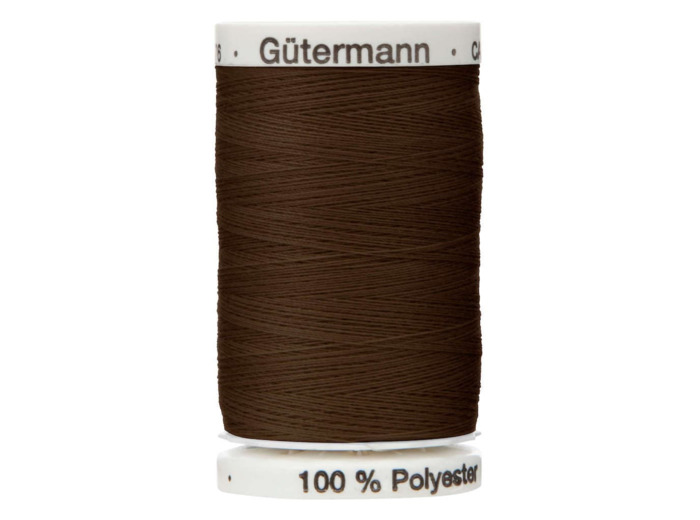 Gütermann - Fil à Coudre Pour Tout Coudre Coloris Marron Foncé (200 m)