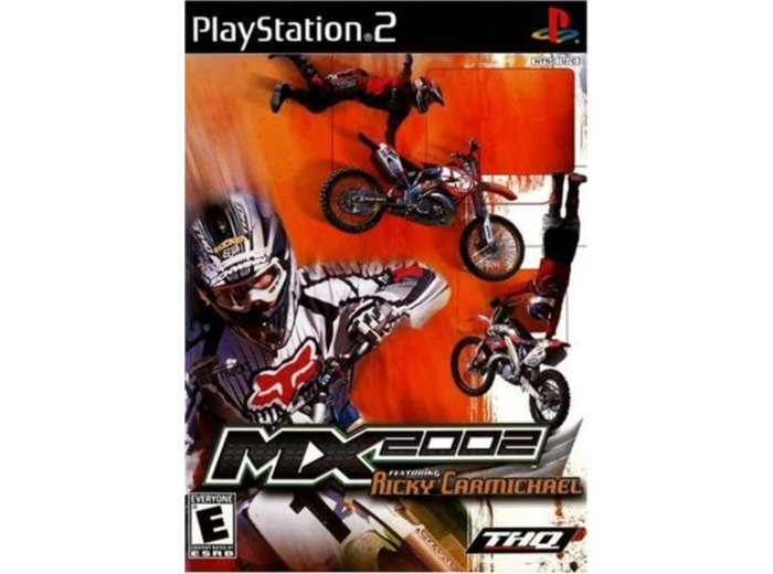 Jeu PS2 Mx 2002 featuring Ricky Carmichael