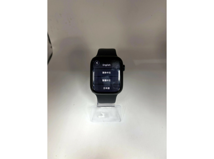 Apple Watch Series 8 GPS, boîtier Aluminium Minuit 45mm avec Bracelet Sport Minuit