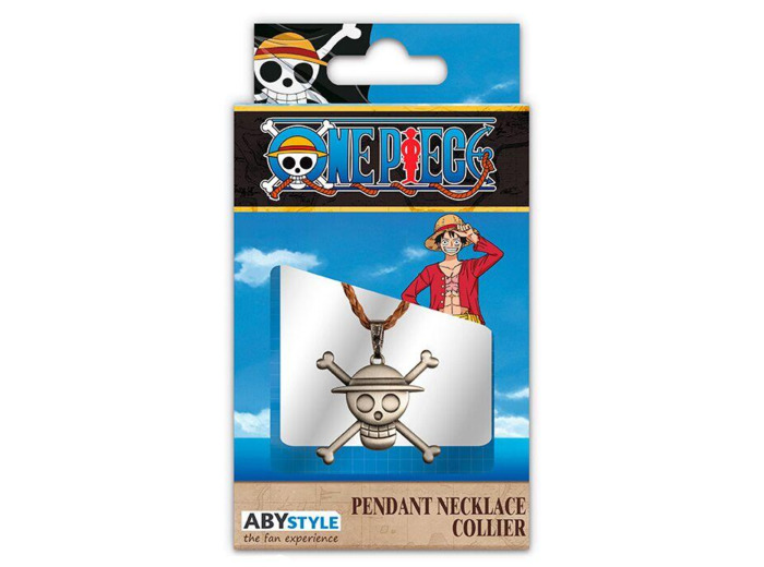 ONE PIECE - Collier avec pendentif 3D "Skull"