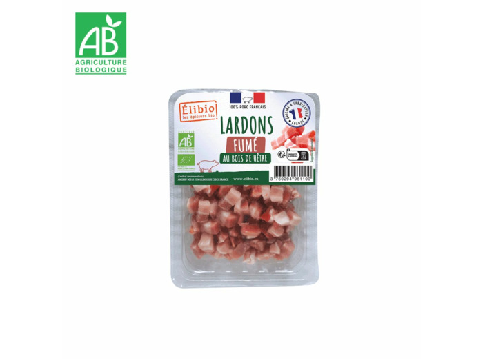 Lardons fumés au bois de Hêtre - 150gr