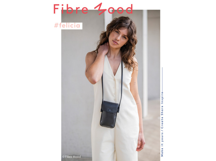Fibre Mood - Tissu Denim Léger Stretch "Felicia" Uni Couleur Blanc Cassé