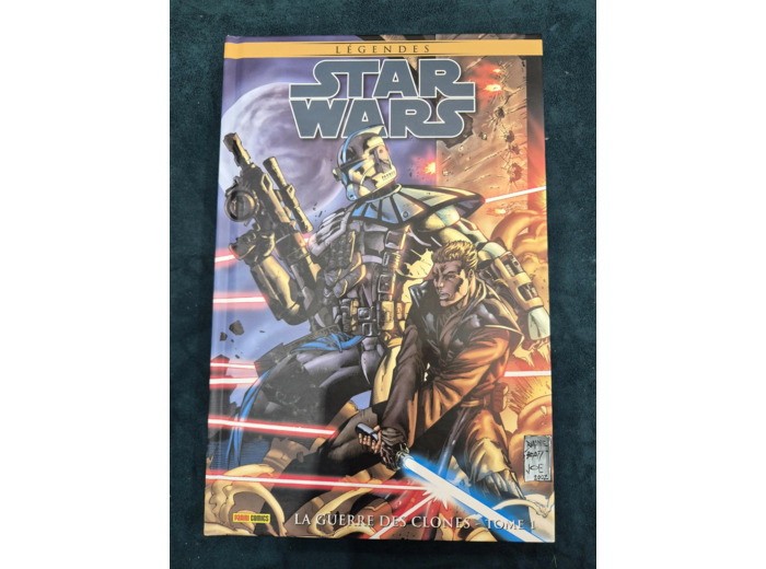 Livre Star Wars Légendes - La Guerre des Clones T01 - Edition collector - Compte ferme