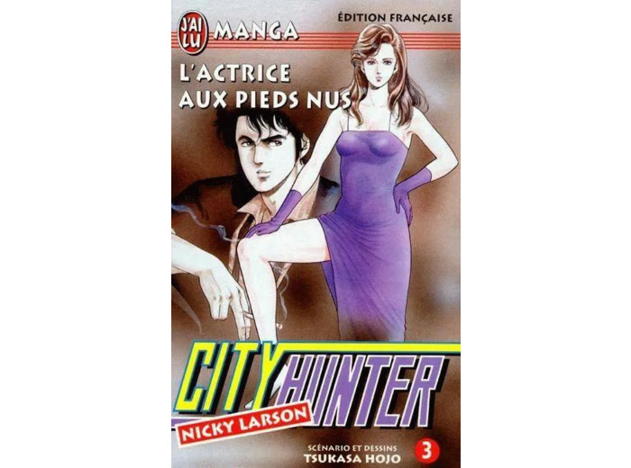 Livre Nicky Larson City Hunter : L'actrice Aux Pieds Nus
