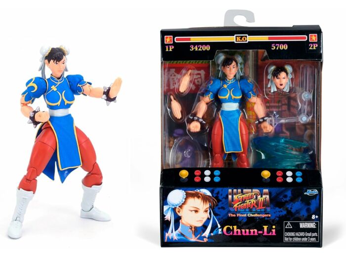 Street Fighters - Chun LI - Figurine Articulée 15cm