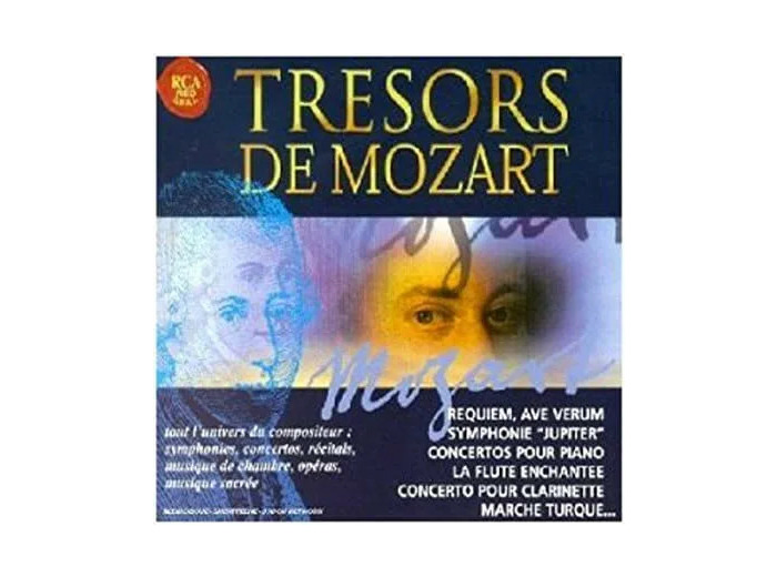 Cd Trésors de Mozart (Coffret