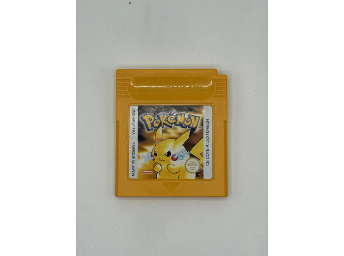 Jeu GB Game Boy Pokémon Version Jaune