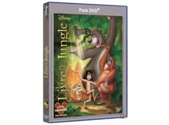 Dvd Le Livre de la jungle - Pack DVD+