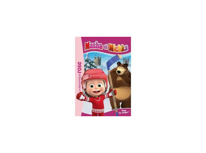 Livre Masha Et Michka - Tome 5 - Vive La Neige !
