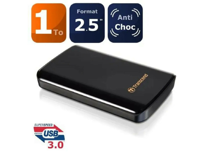 Disque Dur Externe Transcend Ts1tsj25d3 1to
