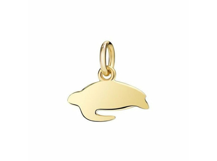 Pendentif DoDo Tortue petit modèle en or jaune