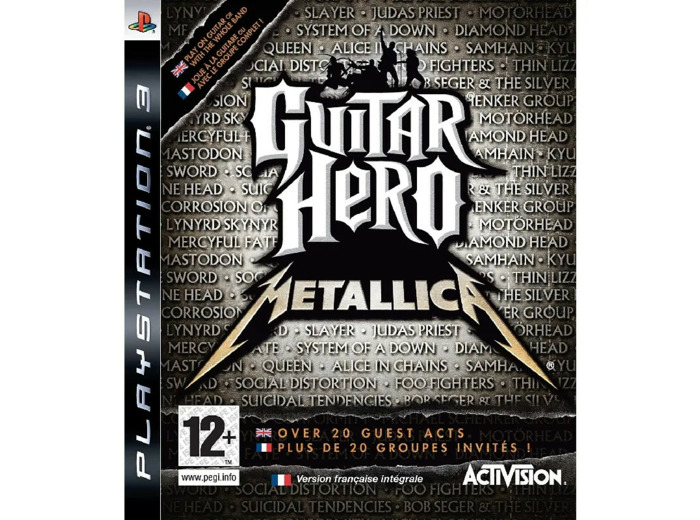 JEU PS3 GUITAR HERO METALLICA
