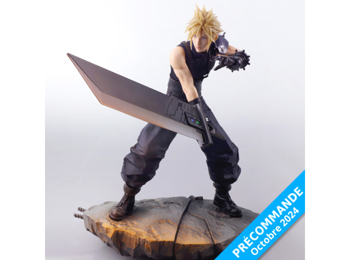 PRECOMMANDE Final Fantasy VII Rebirth - Figurine Cloud Strife Static Art Gallery