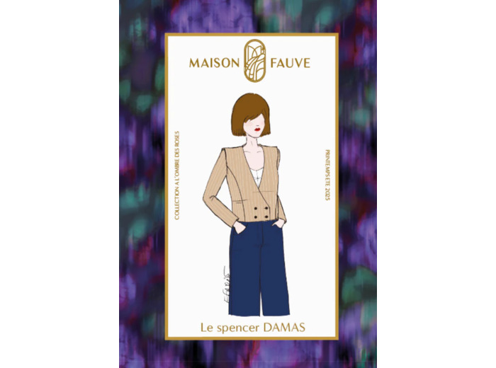 Maison Fauve – Patron Spencer "Damas" du 34 au 52