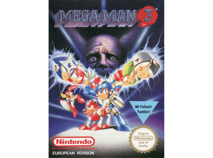 Jeu Nintendo Nes Mega Man 3