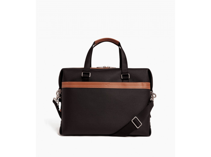 Porte documents 15" Maurice en toile enduite