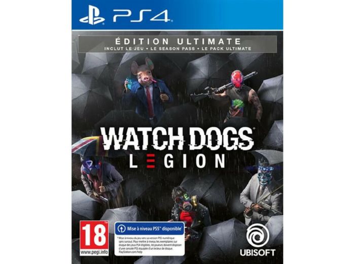 Jeu PS4 Watch Dogs : Legion - Edition Ultimate