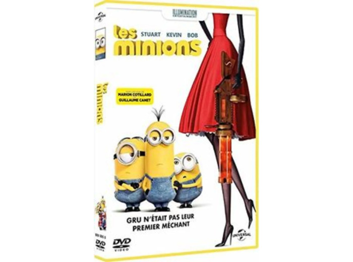 Dvd Les Minions - gru n'était pas leur premier méchant