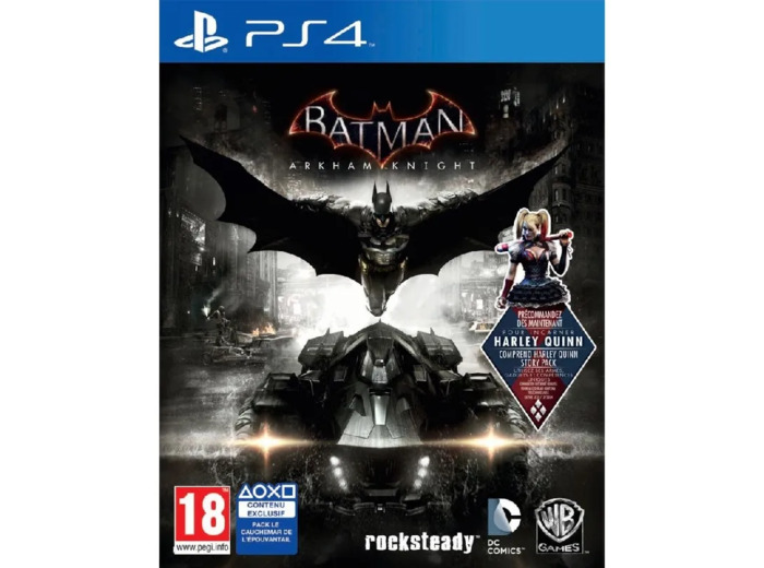 Jeu Ps4 Batman Arkham Knight