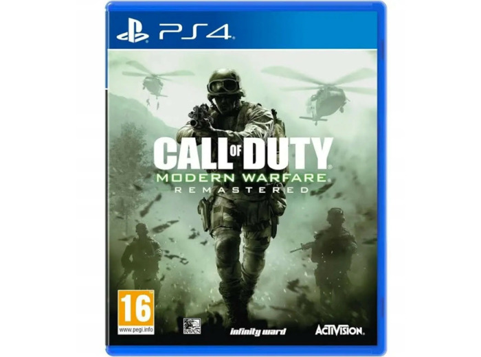 Jeu Ps4 Call Of Duty Modern Warfare Remastered