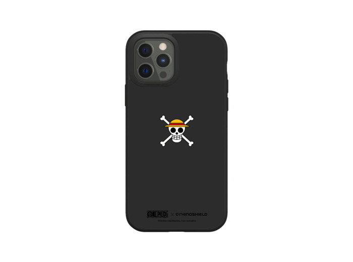 COQUE RHINOSHIELD IPHONE 12 / 12 PRO "ONE PIECE LOGO SKULL LUFFY"