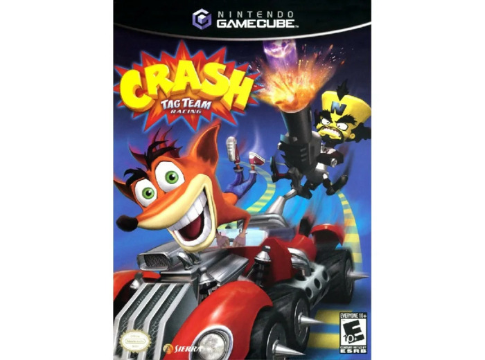 Jeu Game Cube Crash Tag Team Racing