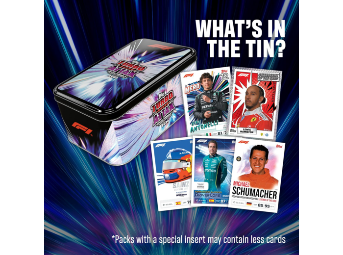 [TOPPS] Turbo Attax Formule 1 2026 - Topps Super Tin - Greats of the Grid