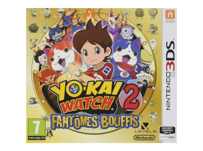 Jeu 3ds Yo-kai Watch 2 Fantomes Bouffis Esprits Farceurs