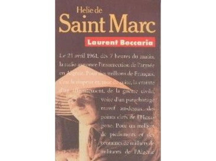 Livre Hélie De Saint Marc