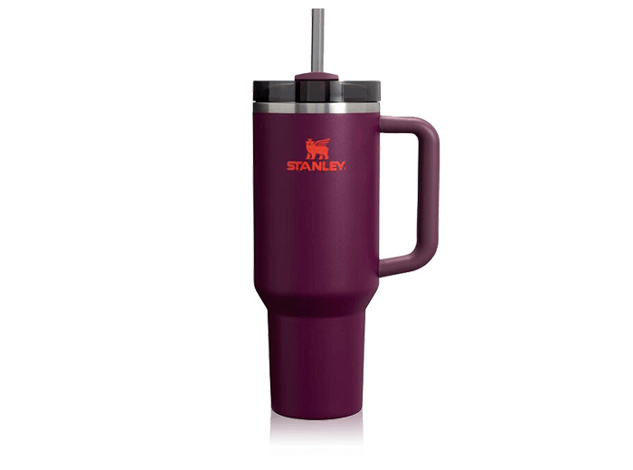 STANLEY Mug isotherme 1,18L Quencher Plum avec paille