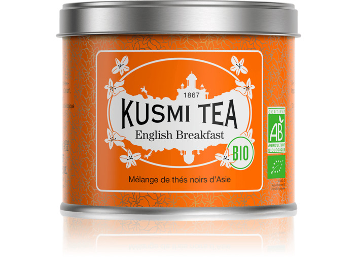 Thés Natures Noirs English Breakfast Bio - Boîte métal 100gr