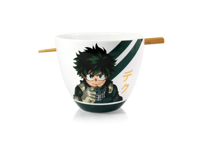 MY HERO ACADEMIA - Bol à Ramen avec Baguette 470ml - Izuku Midoriya