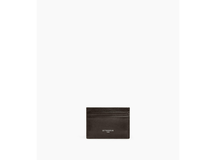 Porte cartes Lucien en cuir huilé