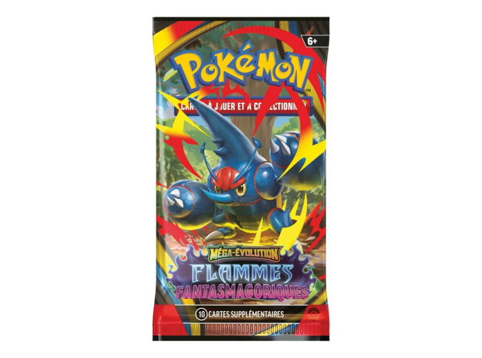 Booster Pokémon Flammes Fantasmagoriques Méga Evolution ME2