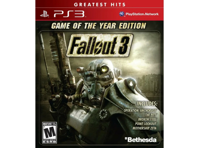 Jeu Ps3 Fallout 3 Game Of The Year Edition