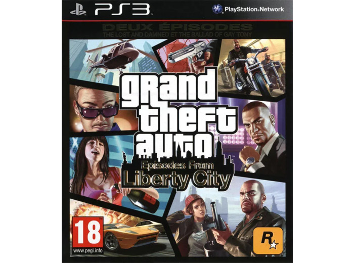 Jeu PS3 GTA : episodes from Liberty City