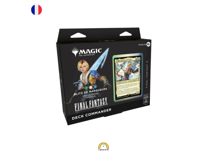 Deck Commander Final Fantasy : Blitz de Marqueurs - Tidus (FR)