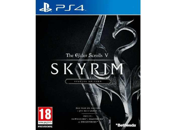 Jeu Ps4 The Elder Scrolls v Skyrim Special Edition