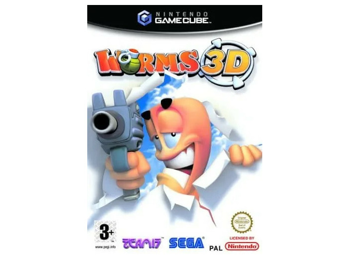 Jeu GC Worms 3D