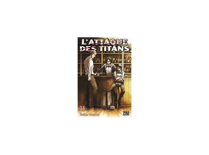 Livre L'attaque des titans Tome 14