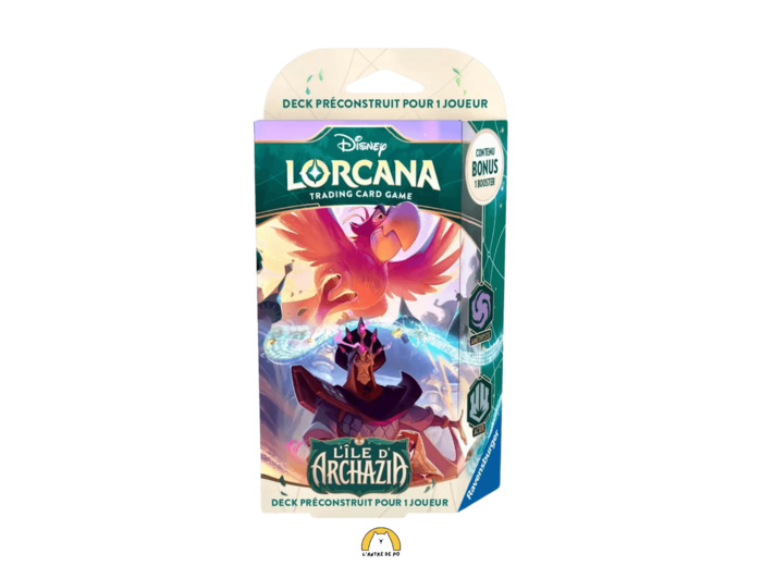 Deck Lorcana Chapitre 7 L'île d'Archazia : Iago et Jafar - FR