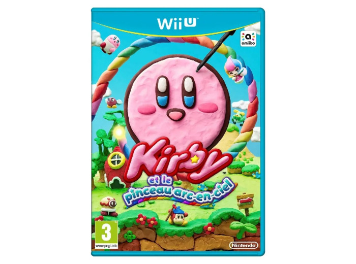 Jeu Wii u Et le Pinceau Arc En Ciel Kirby 2325047