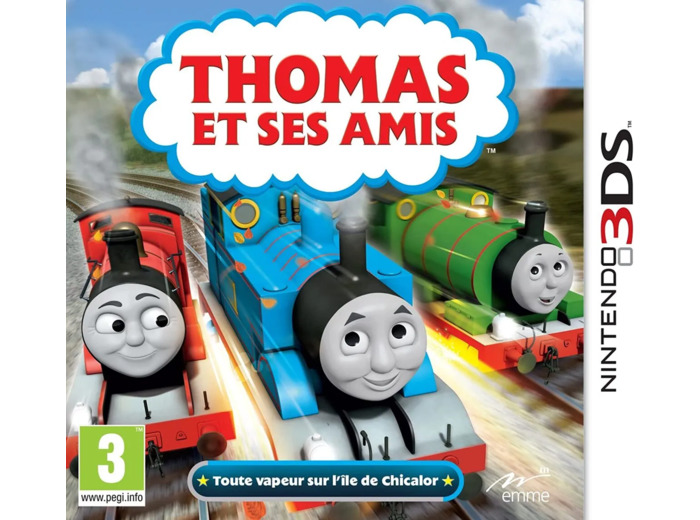 Jeu 3DS Thomas Et Ses Amis : Toute Vapeur Sur L'île De Chicalor 3DS