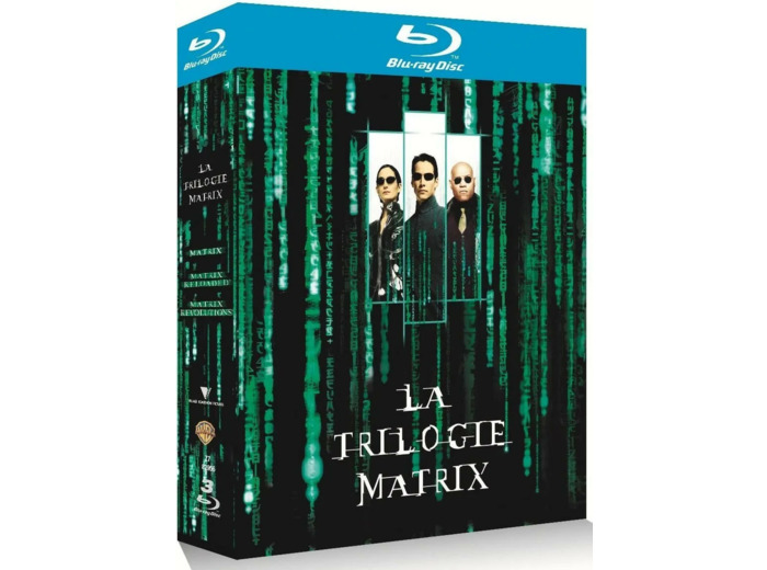 Blu-Ray Coffret Matrix La trilogie 3 Matrix + Matrix Reloaded + Matrix Revolutions