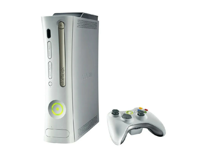 Console Microsoft Xbox 360 20go avec une manette